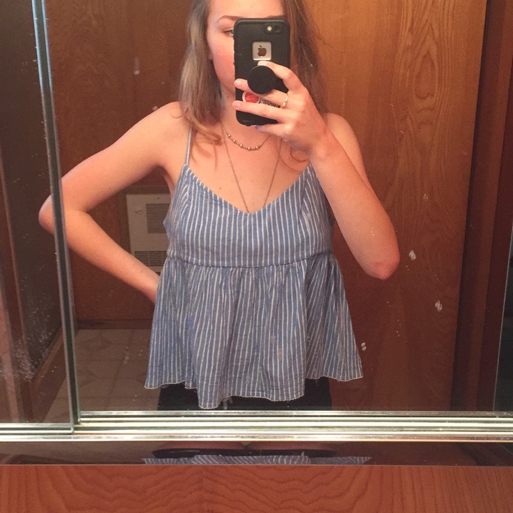 (2for$20) Abercrombie tie back tank